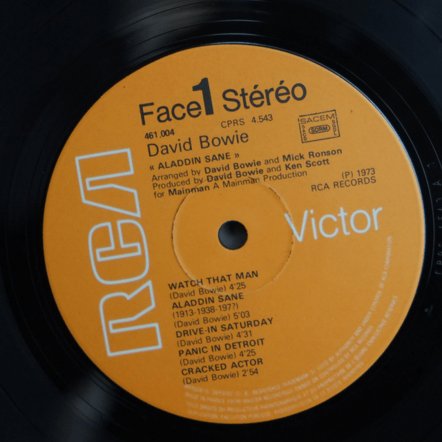 DAVID BOWIE - Aladdin Sane
