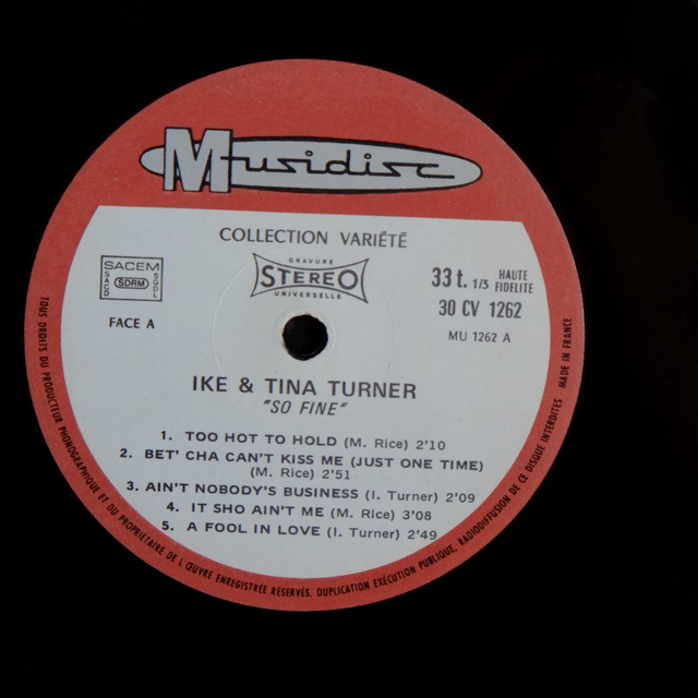 IKE & TINA TURNER - So fine