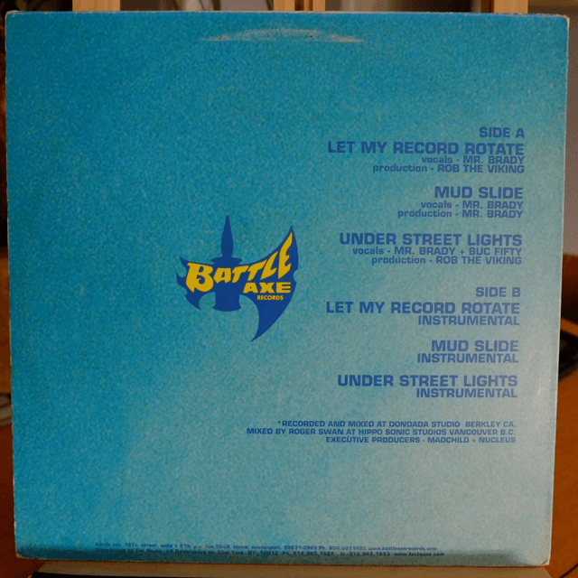 MR.BRADY - Let My Record Rotate