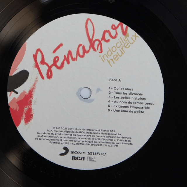 BENABAR - Indocile heureux