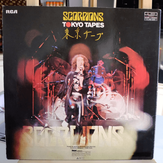 SCORPIONS - Tokyo tapes