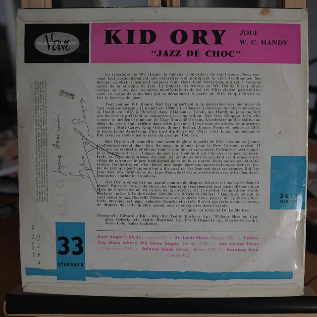 KID ORY - Joue W. C. Handy