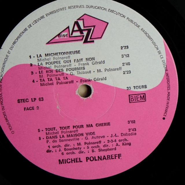 MICHEL POLNAREFF - Le disque d'or des disques d'or