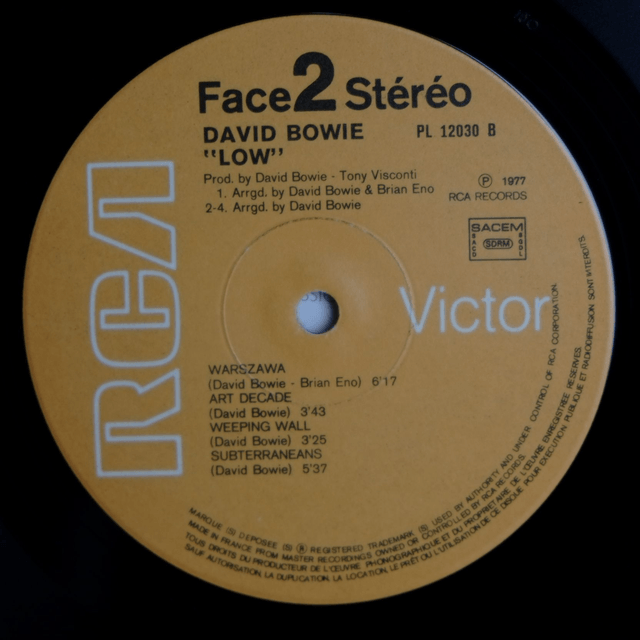 DAVID BOWIE - Low