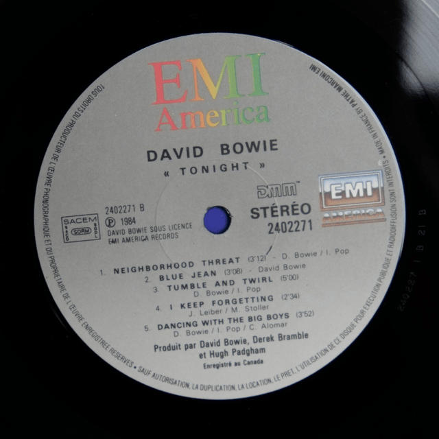 DAVID BOWIE - Tonight