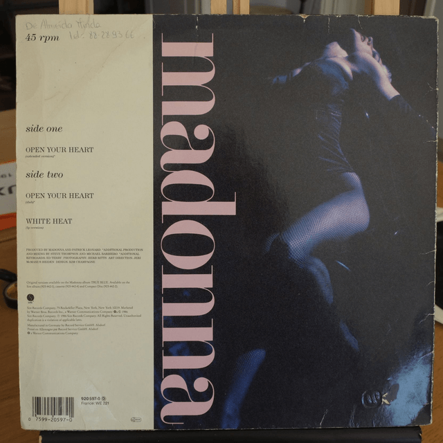 MADONNA - Open your heart