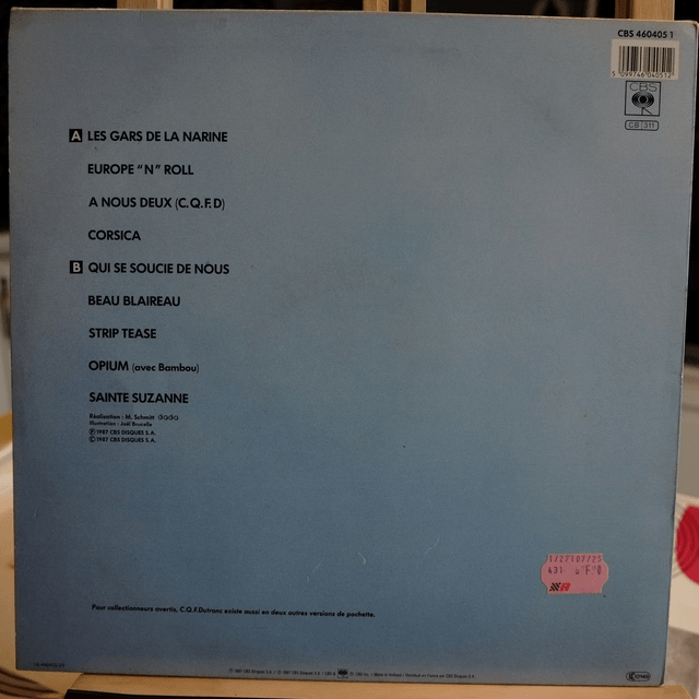 JACQUES DUTRONC - CQFD