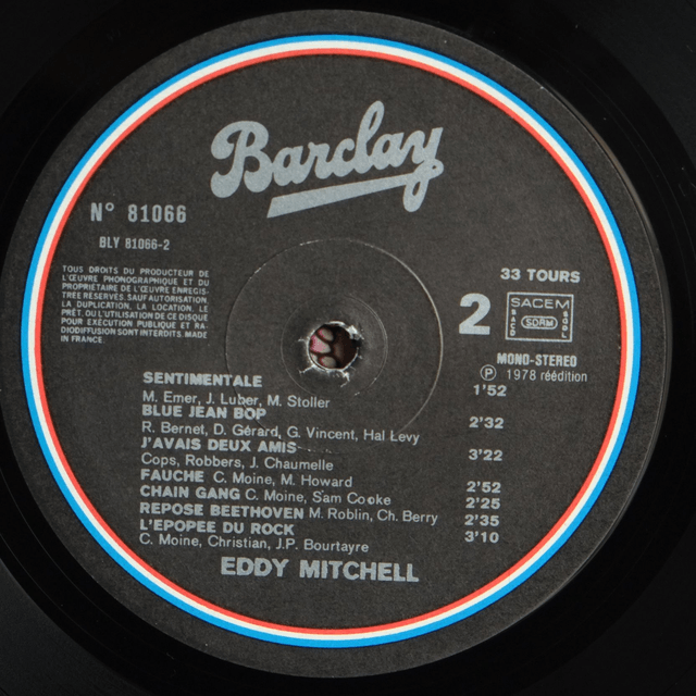 EDDY MITCHELL- L'Epopée du rock