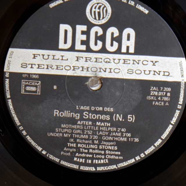 THE ROLLING STONES - After math