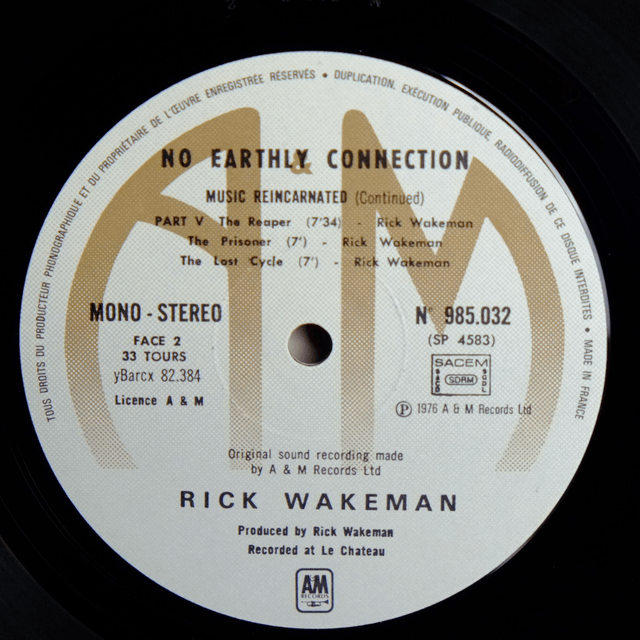 RICK WAKEMAN - No earthly connection