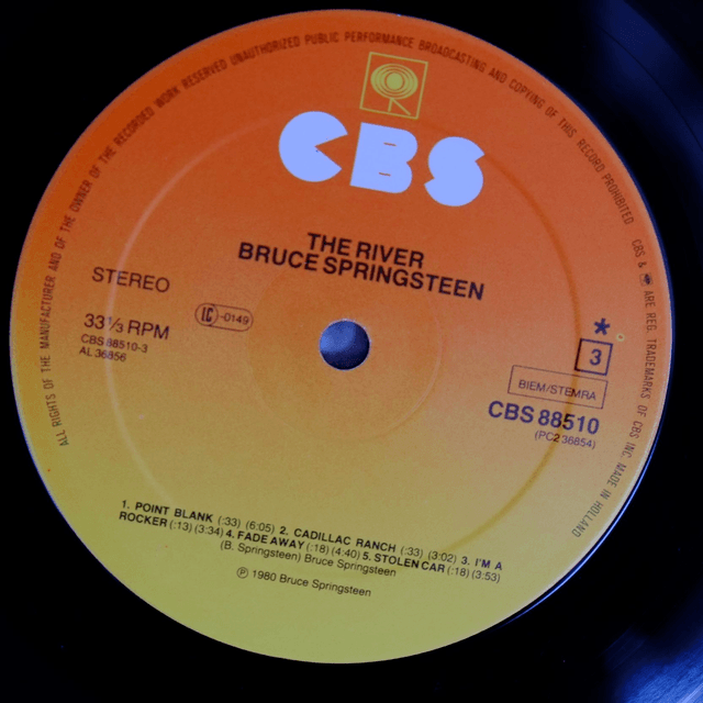BRUCE SPRINGSTEEN - The river