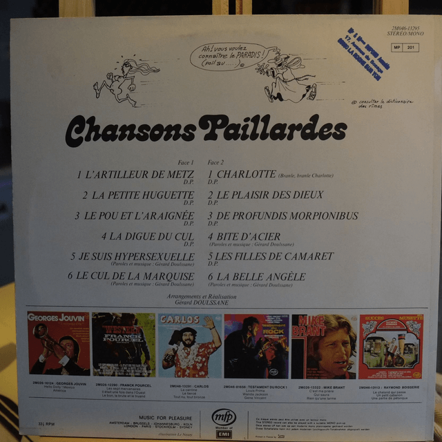 Chansons paillardes