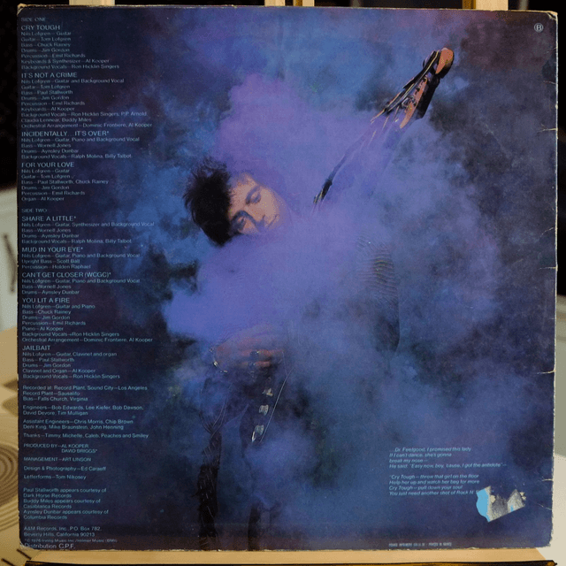 NILS LOFGREN - Cry tough