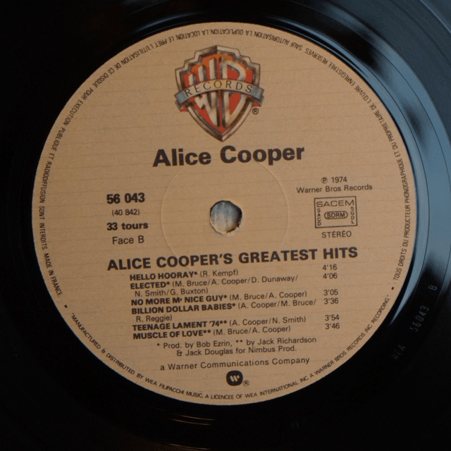 ALICE COOPER - Alice Cooper's greatest hits