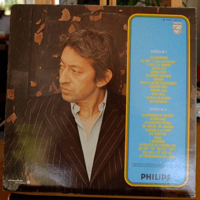 SERGE GAINSBOURG - Les grandes chansons de Gainsourg