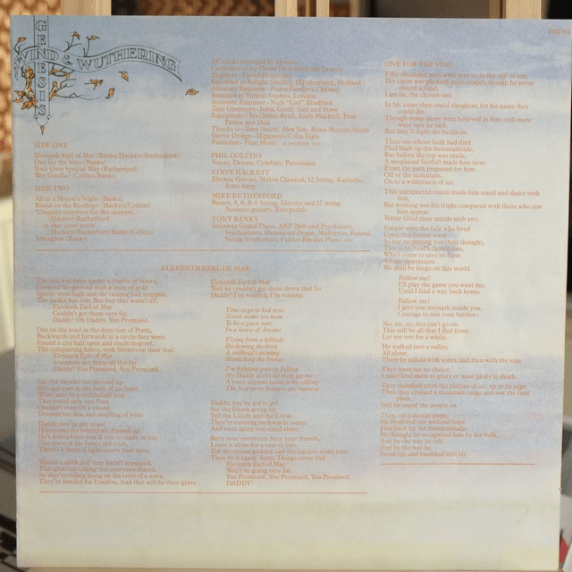 Genesis - Wind & wuthering