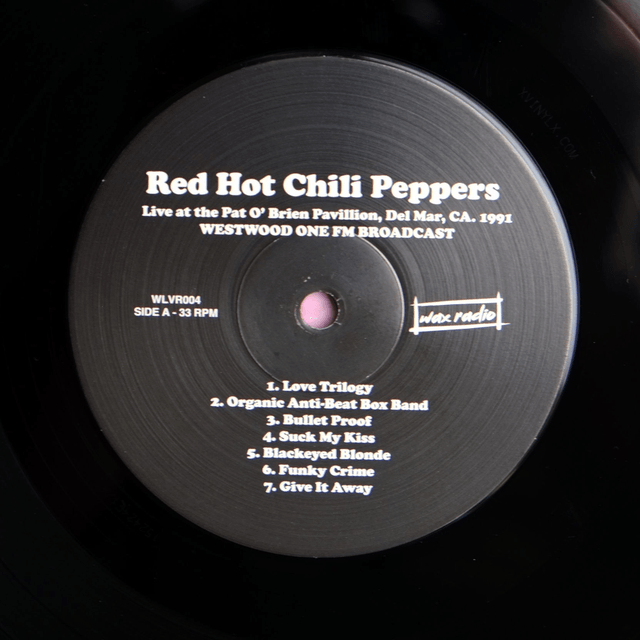 RED HOT CHILI PEPPERS - Live at the pat O' Brien pavillon - 1991