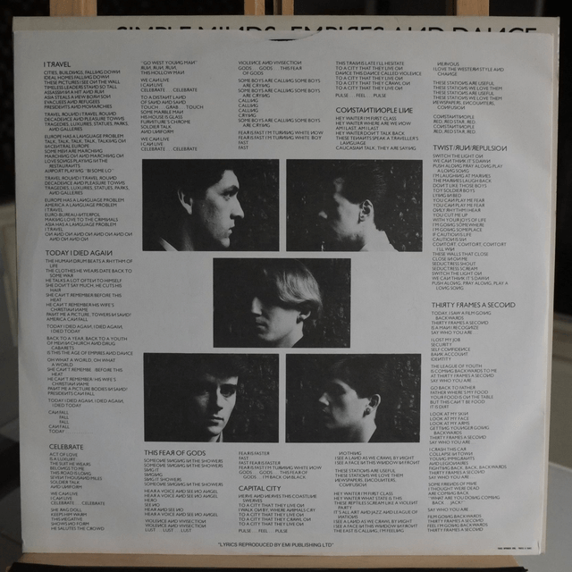 SIMPLE MINDS -Empires and dance