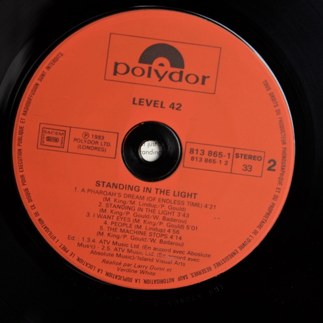 LEVEL 42 - Standing in the light