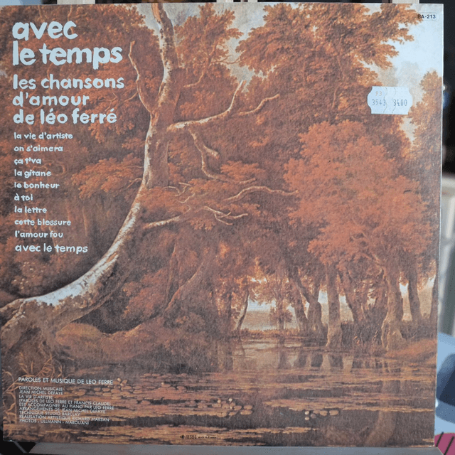 Léo Ferré - Avec le temps