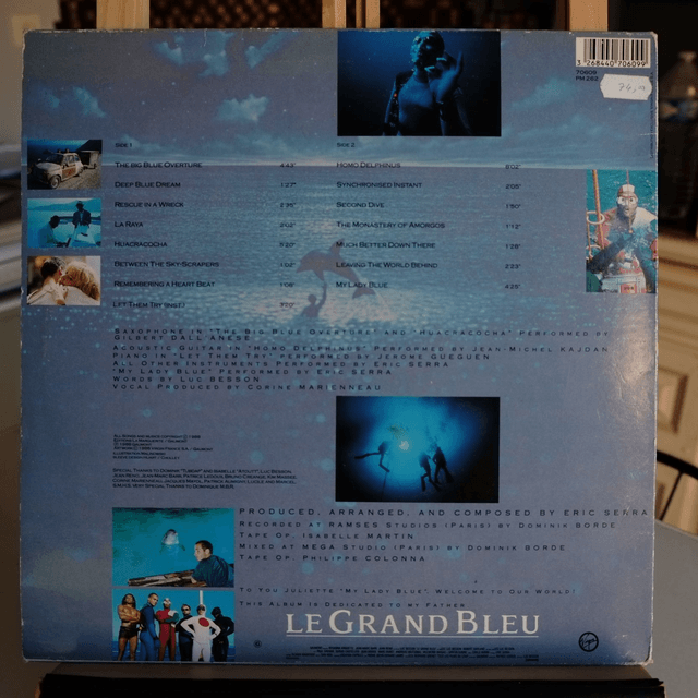 LE GRAND BLEU - B.O du film