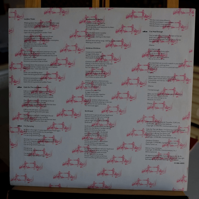 WINGS - London town