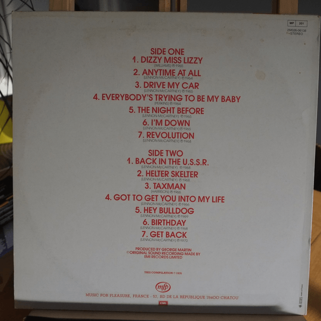 THE BEATLES - Rock'n'roll music - Vol.2