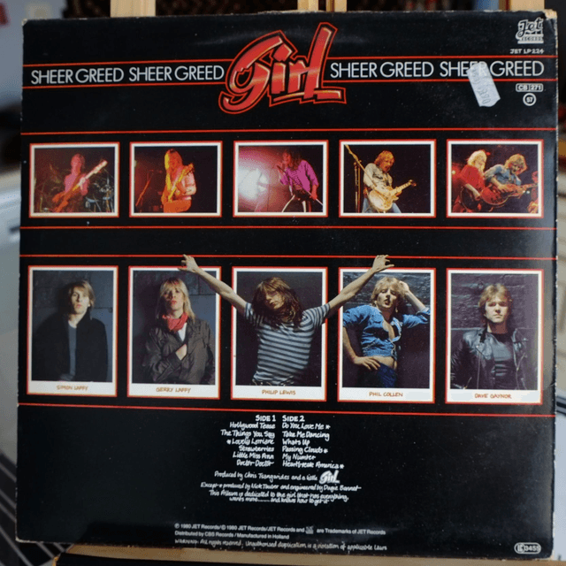 GIRL - Sheer greed