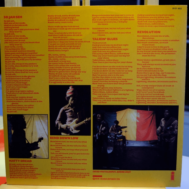 BOB MARLEY & THE WAILERS - 'NATTY DREAD'