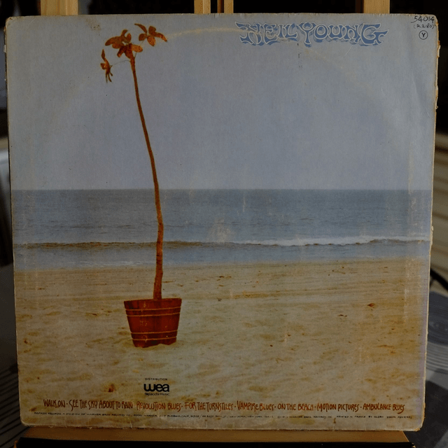 NEIL YOUNG - On the beach