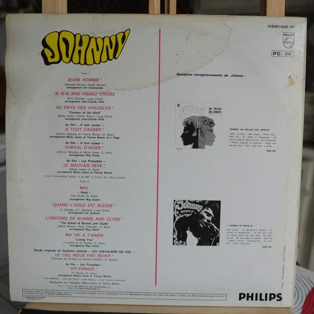 JOHNNY HALLYDAY - Johnny