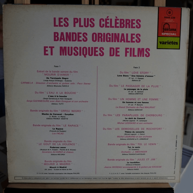 Les plus célèbres bandes originales et musiques de films