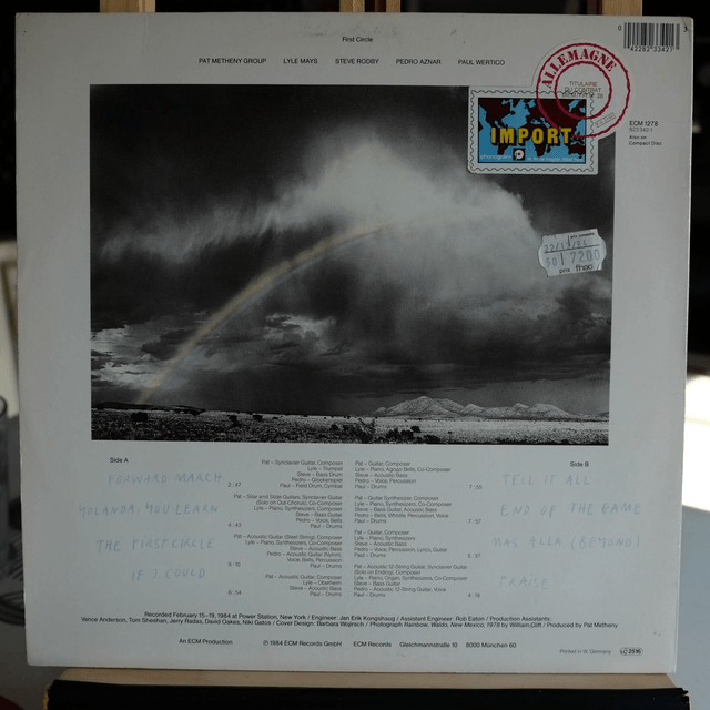PAT METHENY GROUP - First circle