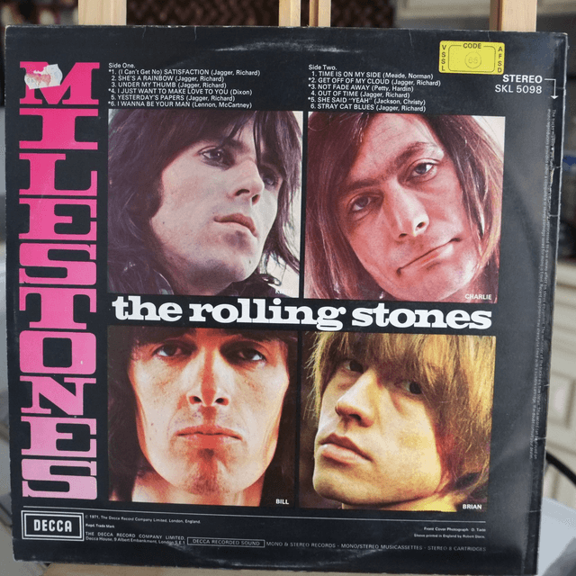 THE ROLLING STONES - milestones