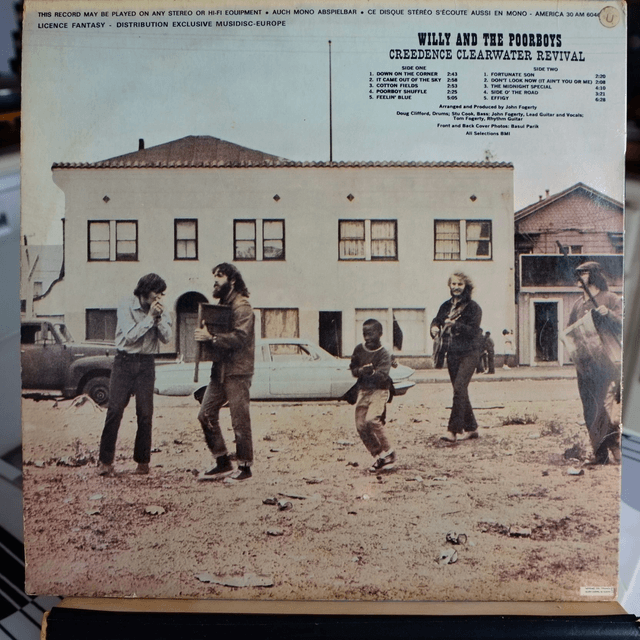CREEDENCE CLEARWATER REVIVAL - Willy and the poor boys