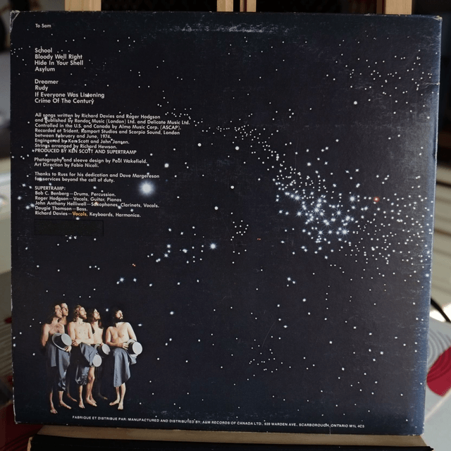 SUPERTRAMP - Crime of the century