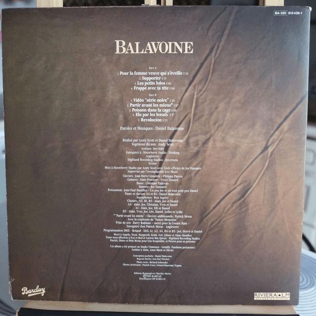 DANIEL BALAVOINE - Loin des yeux de l'occident