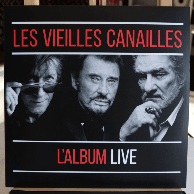 LES VIEILLES CANAILLES - L&#039;album live