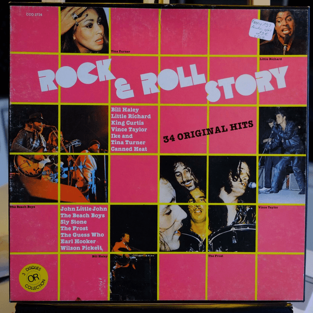 Rock &amp; roll story - 34 originals hits