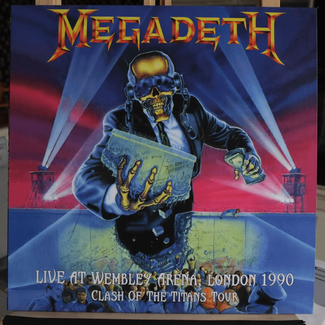 MEGADETH - Live at Wembley Arena,London 1990 - (Edition limitée) 