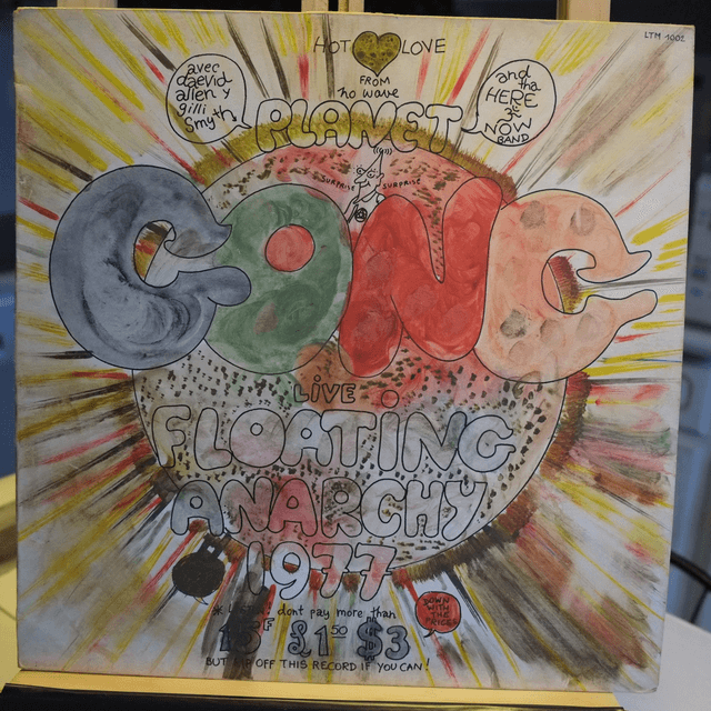 PLANET GONG - Live floating anarchy 1977